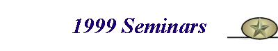 1999 Seminars